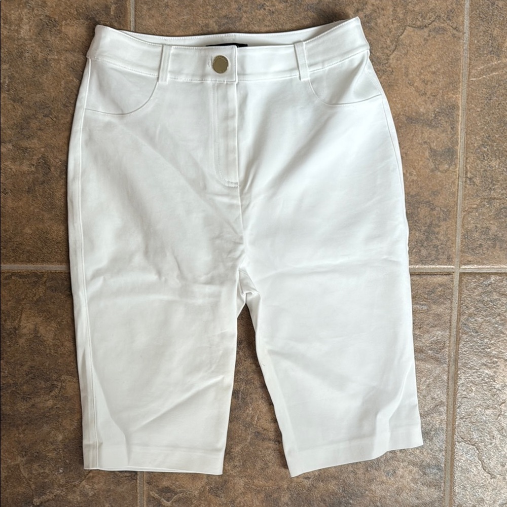 Women's White Shorts